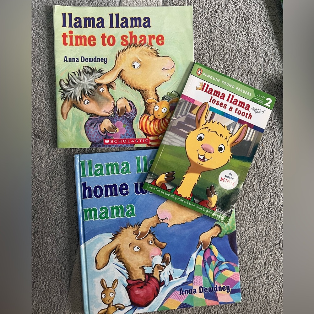 Llama llama lot of 4 books